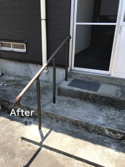 手摺取付工事／三条市／リフォーム