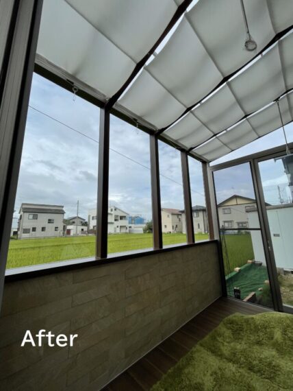 テラス取付リフォーム／ 三条市／ リフォーム