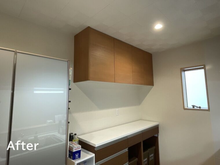 吊り棚設置リフォーム／三条市／ リフォーム